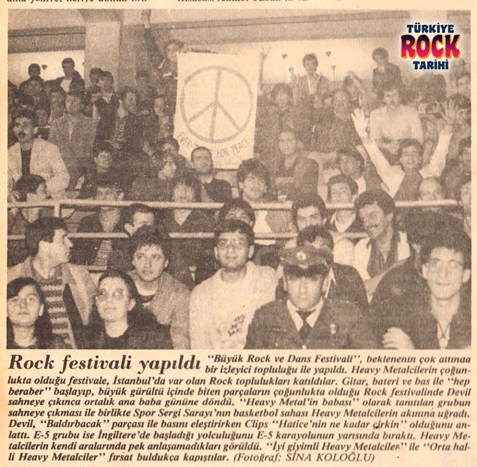 1984-05 Büyük Rock ve Dans Festivali (Devil, E-5, Klips, Lokomotif, Topaç Dörtlüsü)