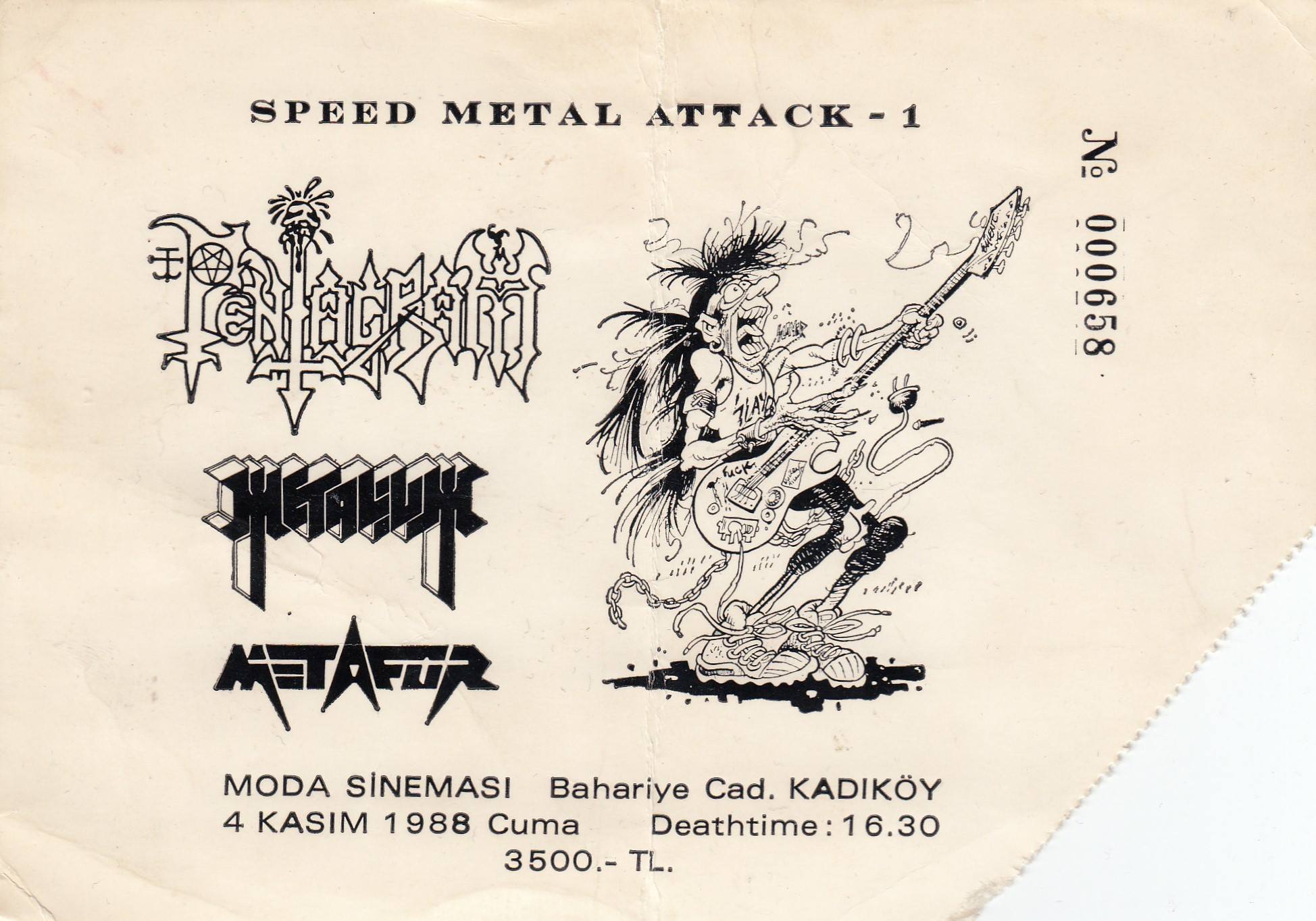 1988-11-04 Pentagram, Metalium, Metafor (2)
