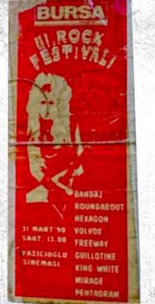 1990-03-31 Bandaj, Roundabout, Hexagon, Volvox, Freeway, Guillotine, King White, Mirage, Pentagram