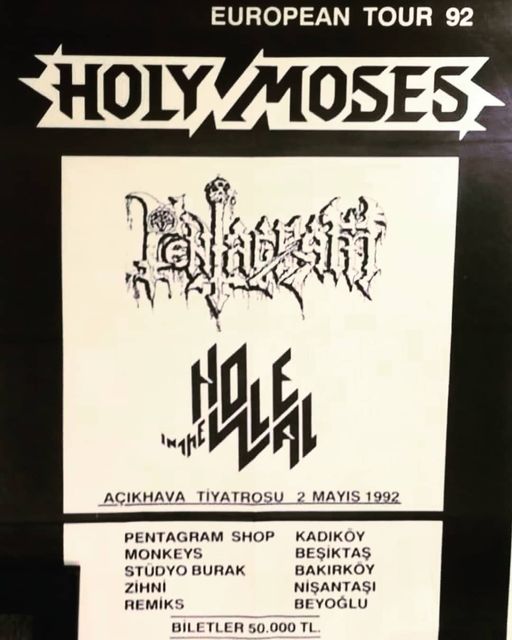 1992-05-02 Holy Moses, Pentagram, Hole in the Wall