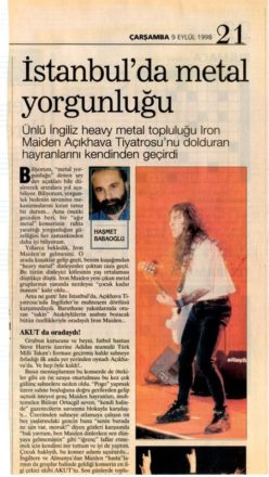 1998-09-09 Yeni Yüzyıl (Iron Maiden)