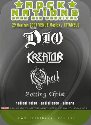 2003-06-29 Rock the Nations (Dio, Kreator, Opeth, Rotting Christ, Radical Noise, Antisilence, Almora