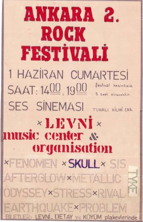 1985-06-01 Ankara 2. Rock Festivali (Skull)