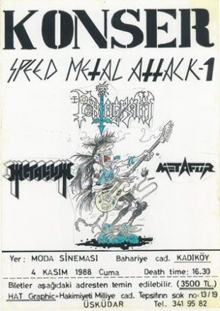 1988-11-04 Pentagram, Metalium, Metafor