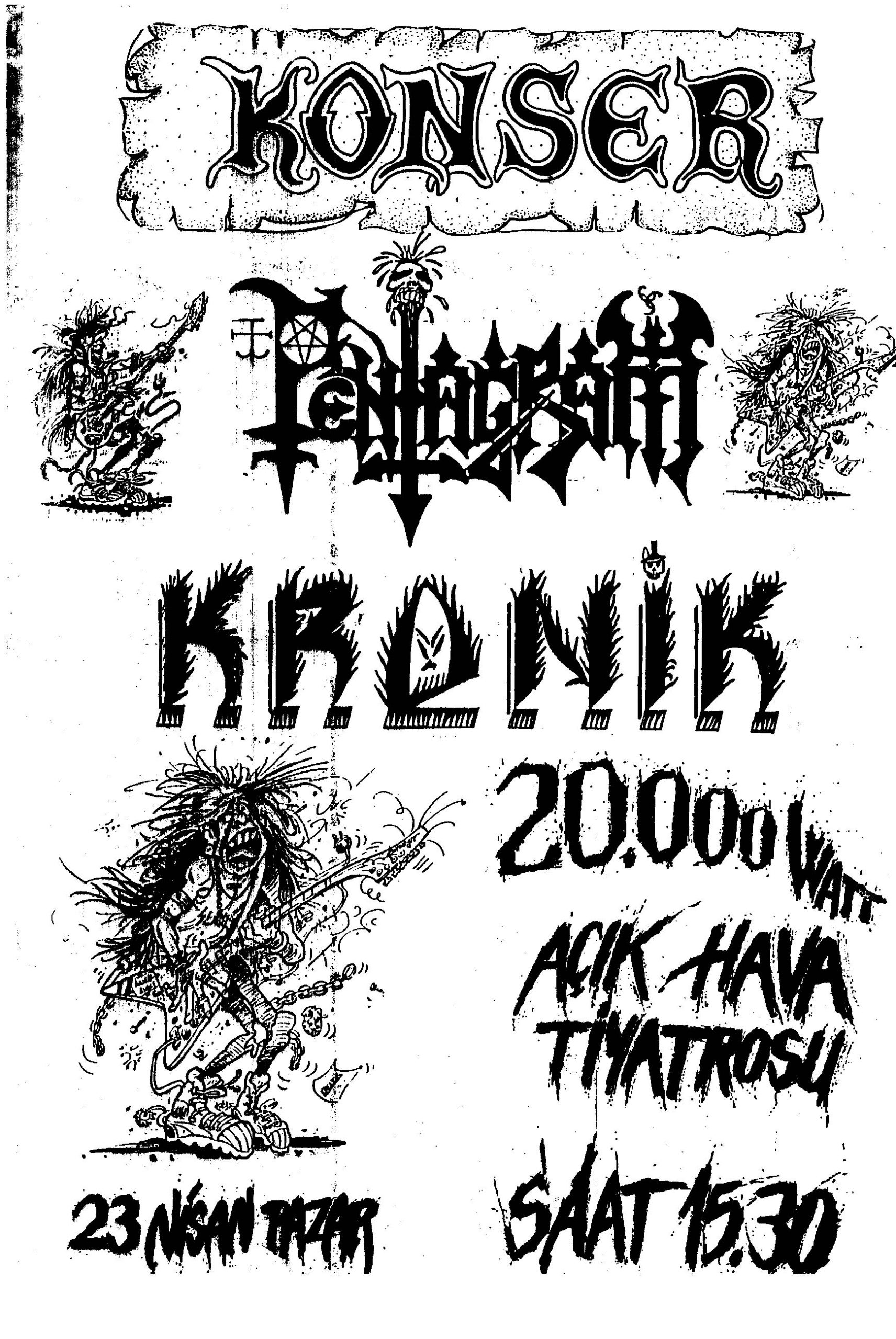 1989-04-23 Kronik, Pentagram
