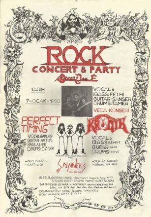 1990-01-07 Overdose, Perfect Timing, Kronik, Spinners
