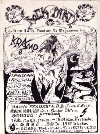 1991-04-17 Kramp, Poseidon, Critical Mass, Silent Scream, Ten on Richter
