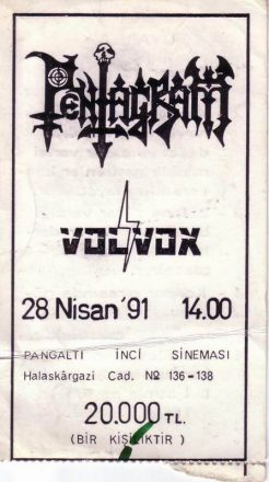 1991-04-28 Pentagram, Volvox