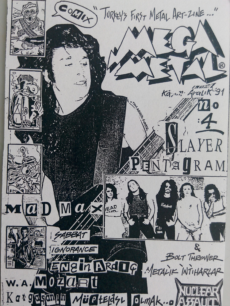 1991-11 Mega Metal Sayı 4