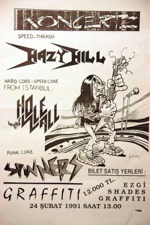 1991-02-24 Hazy Hill, Hole in the Wall, Spinners
