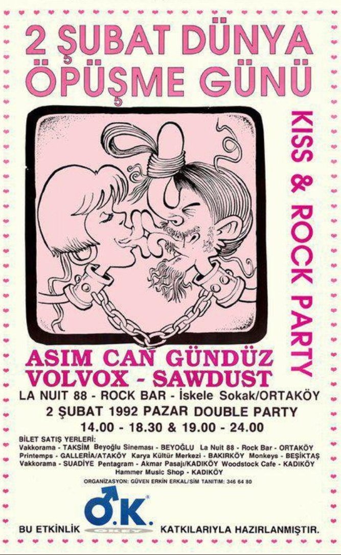 1992-02-02 Asım Can Gündüz, Volvox, Sawdust