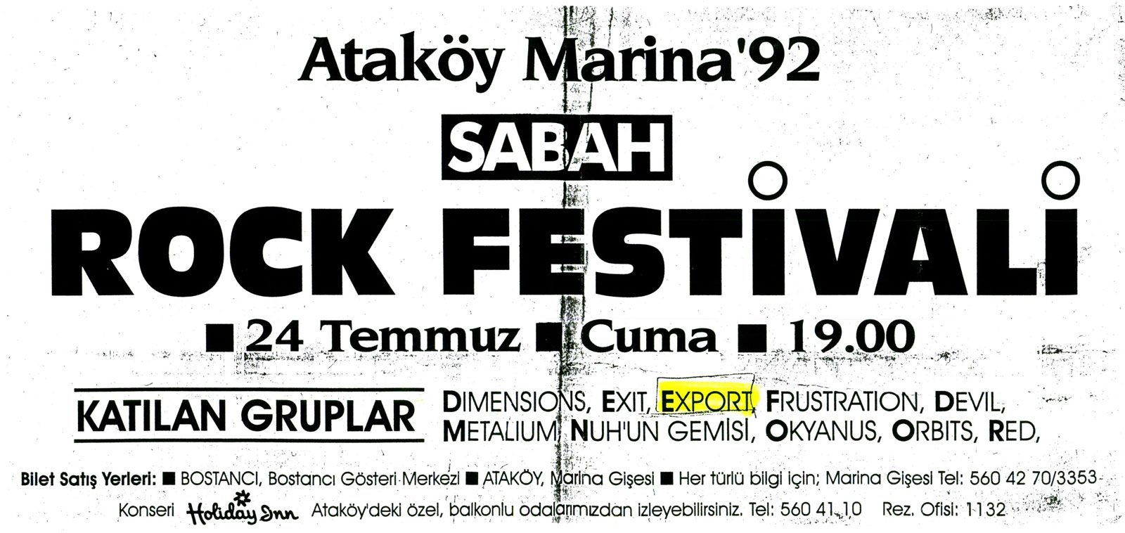 1992-07-24-Sabah-Rock-Festivali