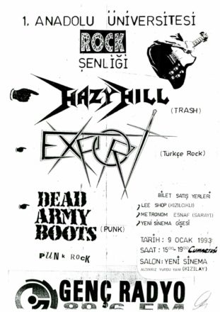 1993-01-09 Hazy Hill, Export, Dead Army Boots