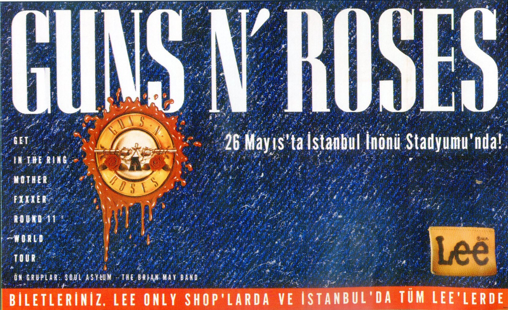 1993-05-26 Guns n Roses, Brian May