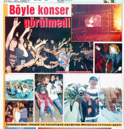 1993-06-27 Hürriyet (Metallica)