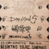 1993-10-23 Deathroom, Dimensions, Witchtrap, Scarecrowe