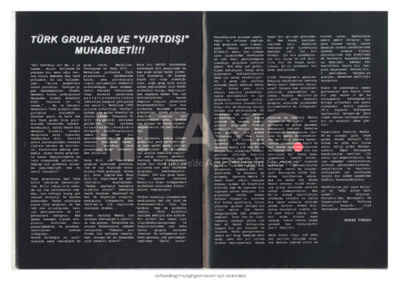 Türk grupları ve yurtdışı muhabbeti